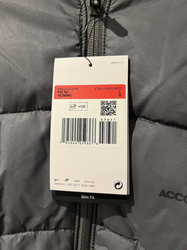 Nike Paris Saint Germain Strike Winter Warrior Jacket-Dn4953-026 -L gallery