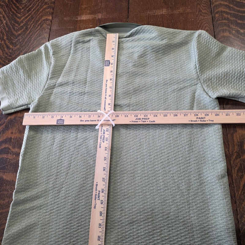 Hart Fabletics Men's Performance Green Polo M(See Measurements for accurate fit) gallery