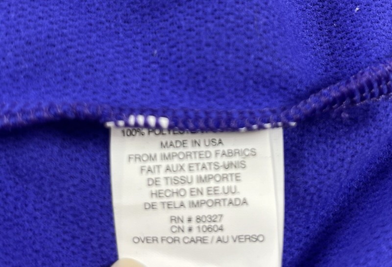 PEARL IZUMI Mens Heavy Weight Long Sleeve 1/2 Zip Cycling Jersey XL Blue Purple gallery