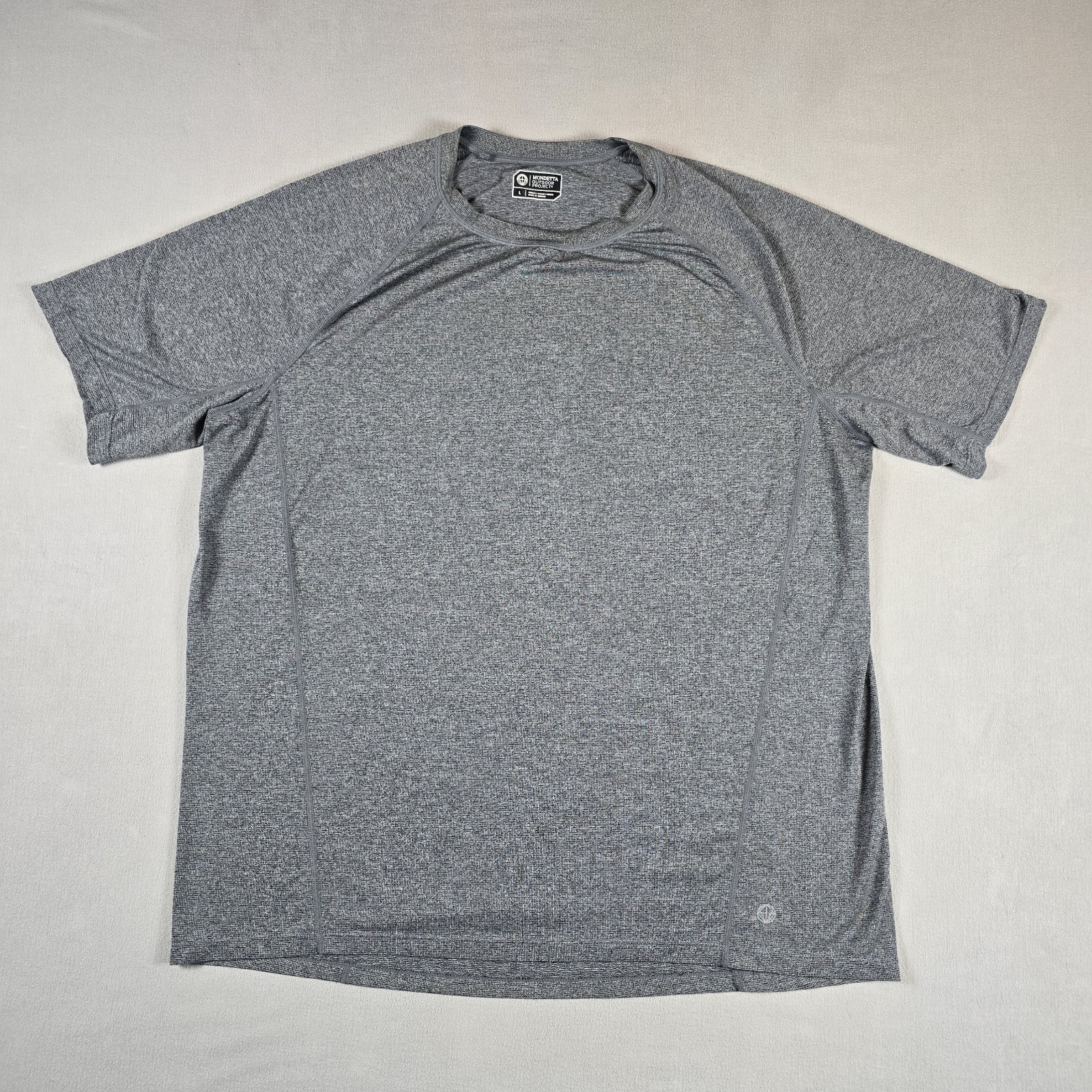 Mondetta Outdoor Project Mens Large Gray Performance T Shirt Stretch Athletic gallery