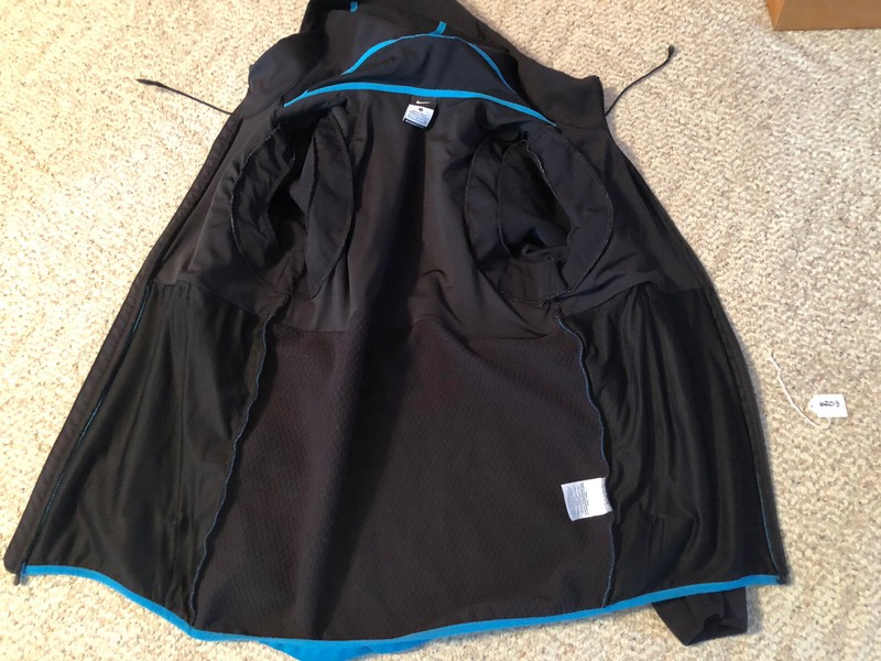 Lebron James Nike Elite Jacket Winterized 2015 Size Small S Hooded Black Blue gallery