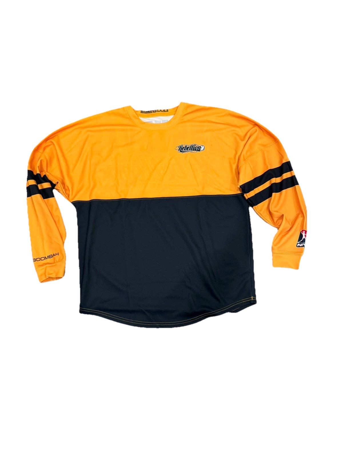 Rare Pennsylvania Rebellion Boombah NPF Softball Jersey Gold Black Size M gallery
