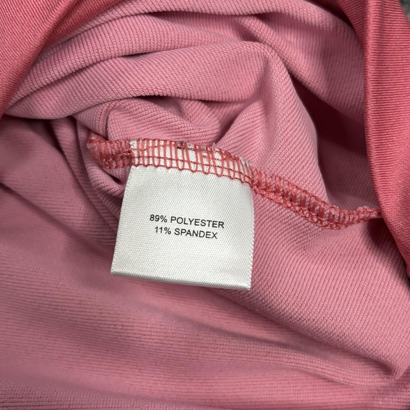 Peter Millar Pullover Mens Large Pink 1/4 Zip Mock Neck Golf Performance Stretch gallery