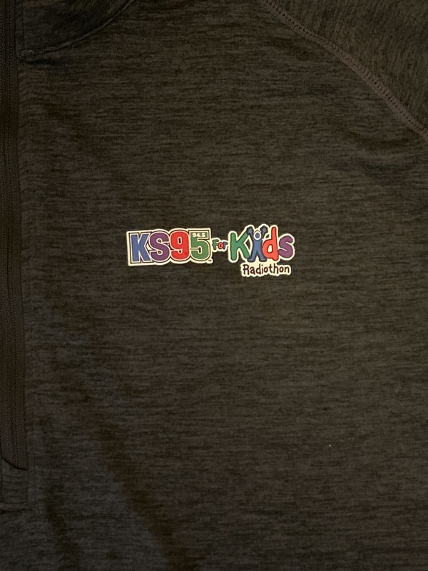 Storm Creek Mens Size 2XL Gray 1/4 Zip Long Sleeve Shirt KS95 for Kids Radiothon gallery