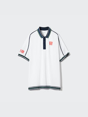 Uniqlo Tennis Kei Nishikori NK Dry EX Polo Shirt – Japan XL/US L – White
