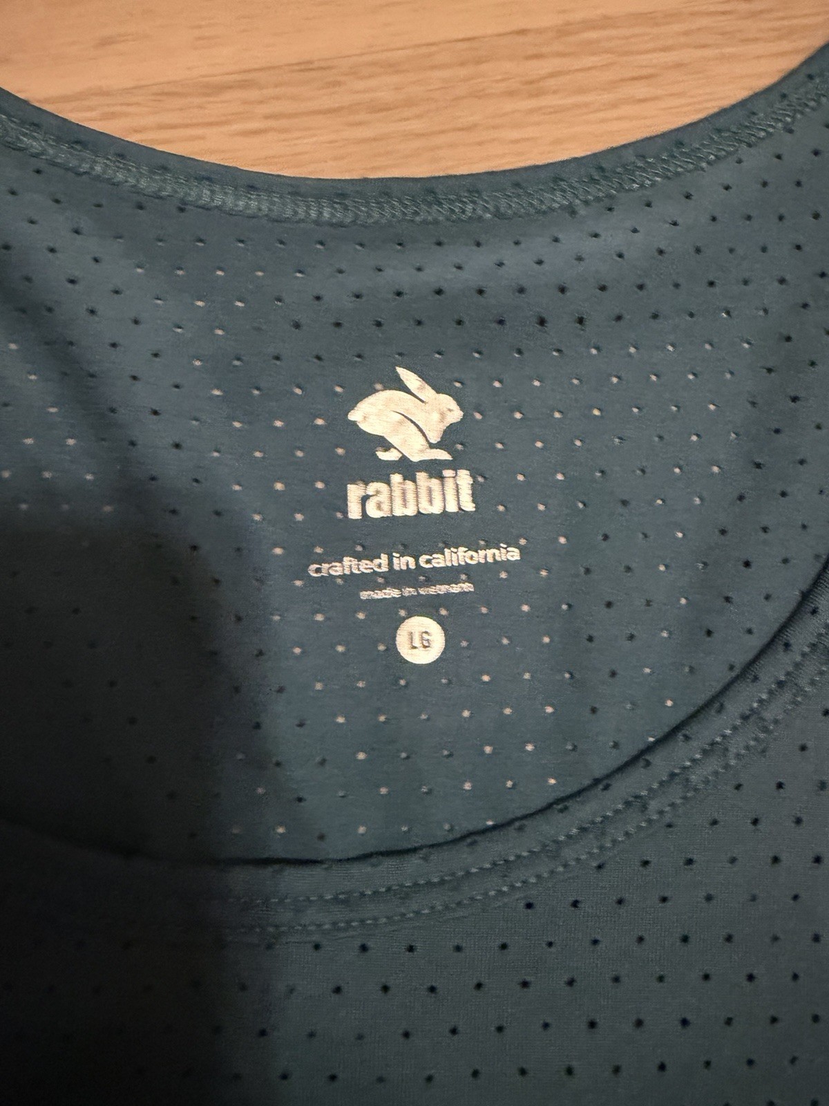Rabbit Running Men's EZ Tank Top Large Perf Trail Hydro Men’s Blue New Large gallery