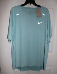 NWT Nike Dri-FIT Running Rise 365 Men’s 2XL Mineral Green S/S T-shirt CJ5420-309