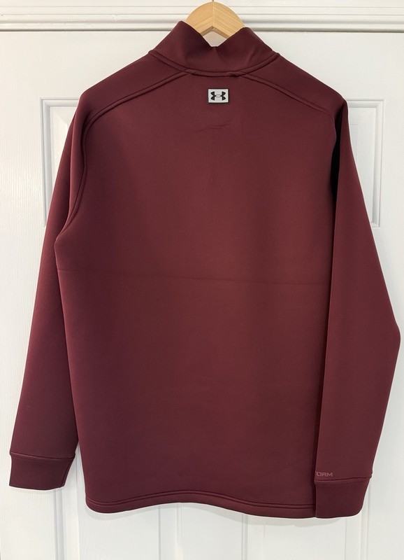 Under Armour UA Drive Pro Hybrid Drive 1/4 Zip Maroon Large NWT 6005666 gallery