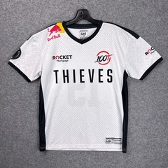 100 Thieves LCS Ssumday 19 Authentic Esports Jersey Mens XL White Black Nations
