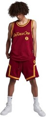 Nike AIR Force 1 (Burgundy/Gold) Men’s Basketball Jersey Size XL $60