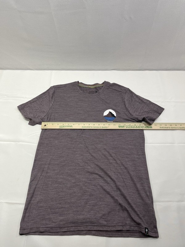 Smartwool Men’s Merino Wool Sport 150 Two Peaks Graphic Tee Medium Base Layer gallery