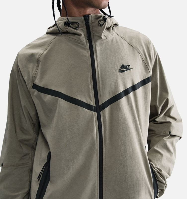 Nike Men's Tech Woven Jacket - Size: XL - HM7151 320 - Light Army / Black - NWT gallery