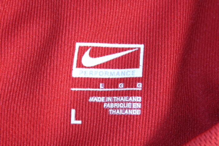 Nike Performance Mens Large Red Scarlett and Gray OSU Buckeyes Training Shirt gallery