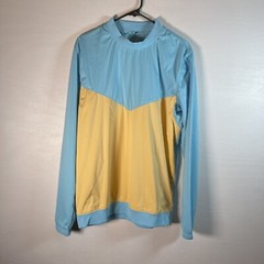 Men’s Nike Shield Victory ‘Blue Yellow’ Long Sleeve Golf Shirt CI8986-496 S-Tall