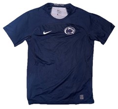 Nike Pro Hypercool Fitted Shirt Penn State PSU Navy Blue 863097-419 Mens Large