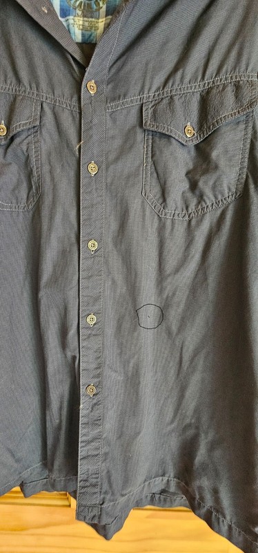 KUHL MENS BUTTON DOWN SHORT SLEEVE SHIRT - Size Large gallery