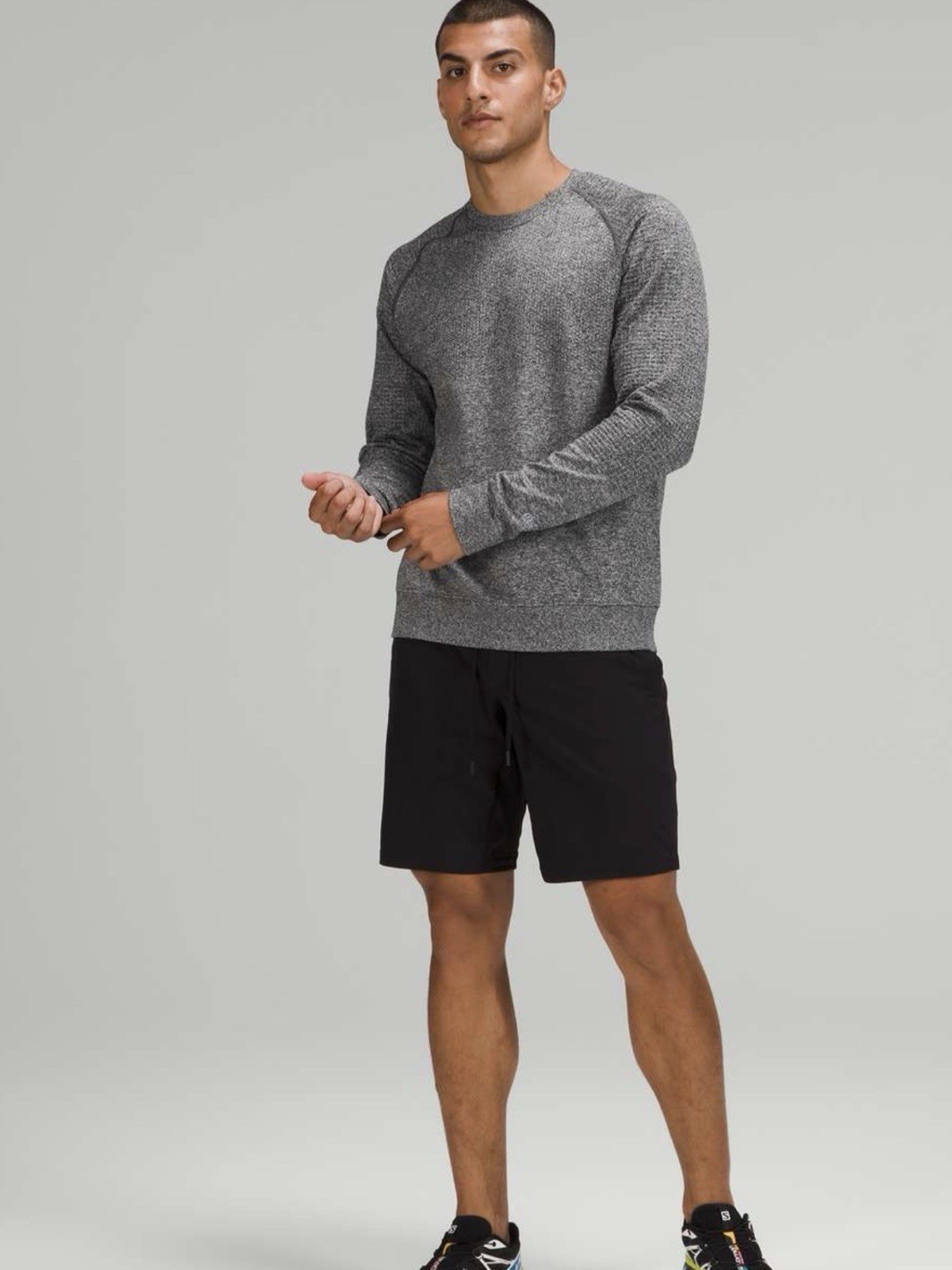 lululemon athletica Men’s Athletic Engineered Warmth Long Sleeve Crew ~ Large gallery
