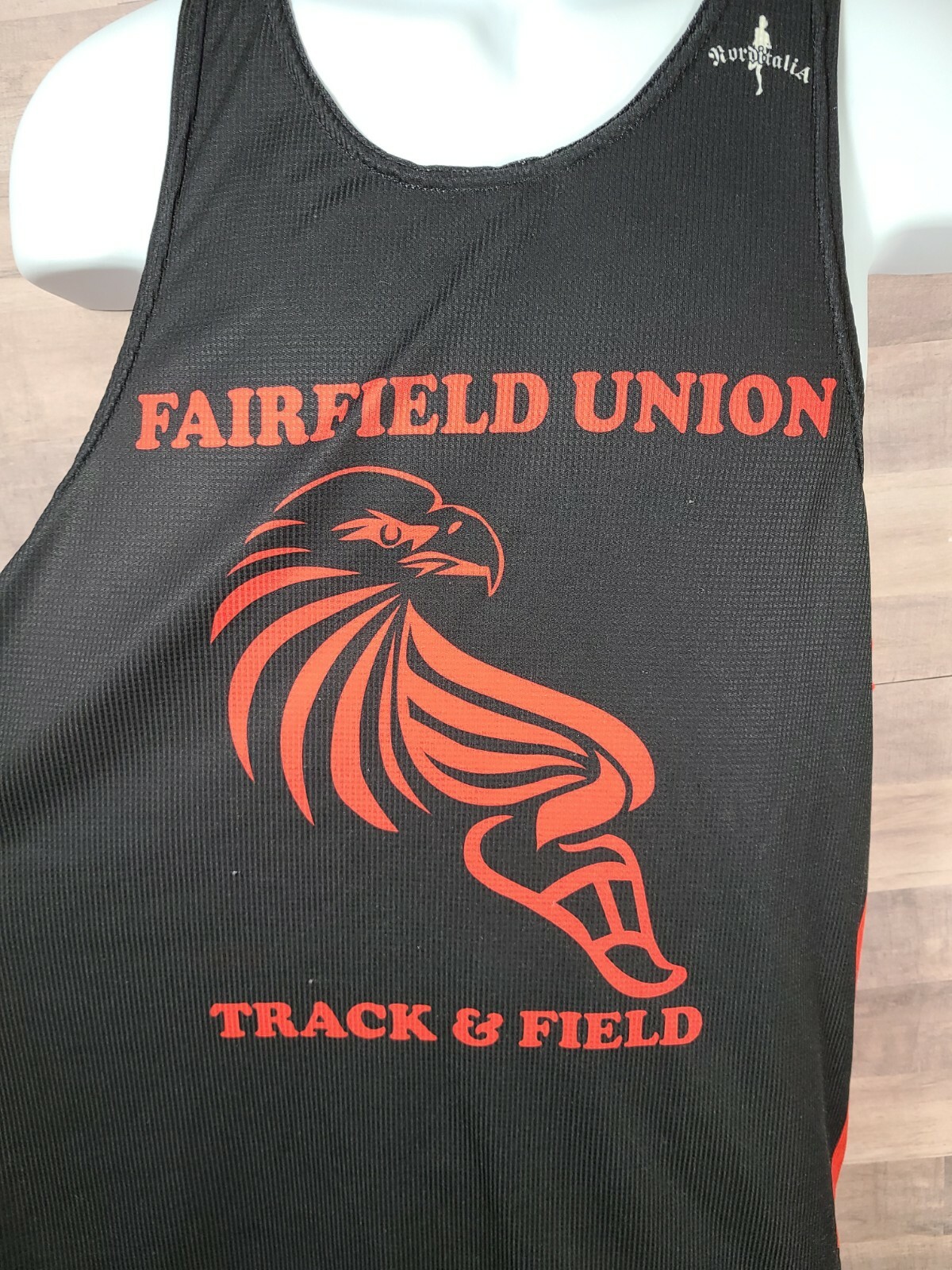 Fairfield Union High School Mens Track Jersey Rushville Lancaster Ohio Size XL gallery