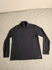 Vuori Ease Performance Pullover Mens Size XL Dark Blue 1/4 Zip Preppy V221 NEW