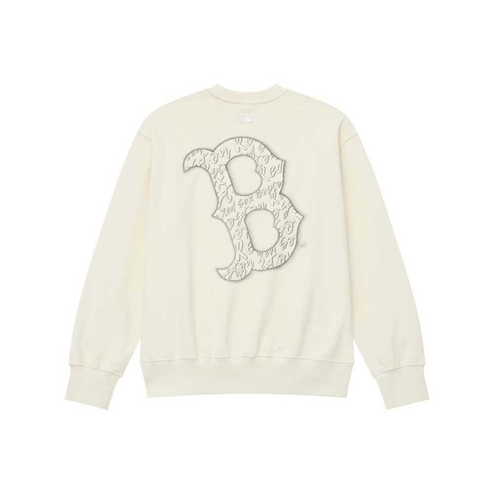 MLB Fashion Trend Solid Color Logo Hoodie Unisex