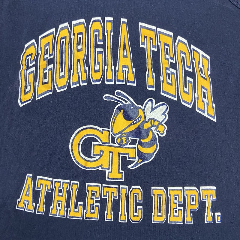 Vintage Champion Georgia Tech Athletic Dept. Tank Top 80s College Size Medium gallery