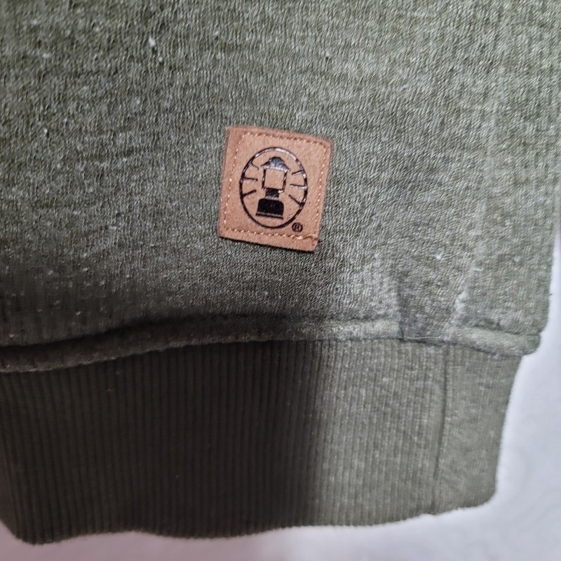 Coleman Men's Green Fleece Lined Shirt Size Small gallery