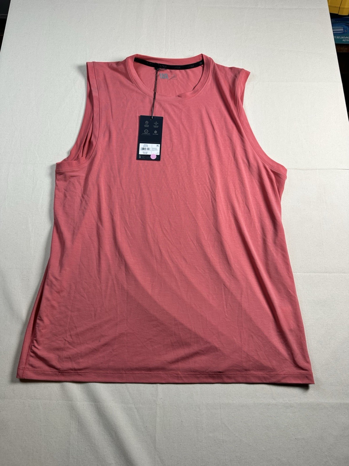 VRST ICON TANK Men's M Pink Rouge gallery