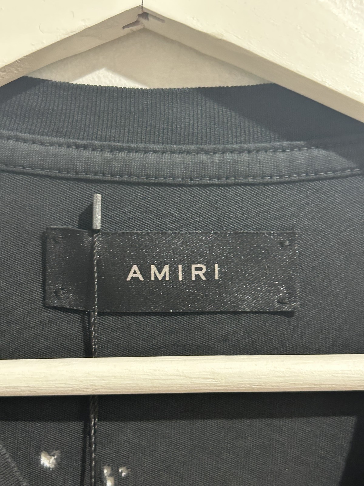 AMIRI SHOTGUN TEE FADED BLACK SIZE MEDIUM NEW gallery