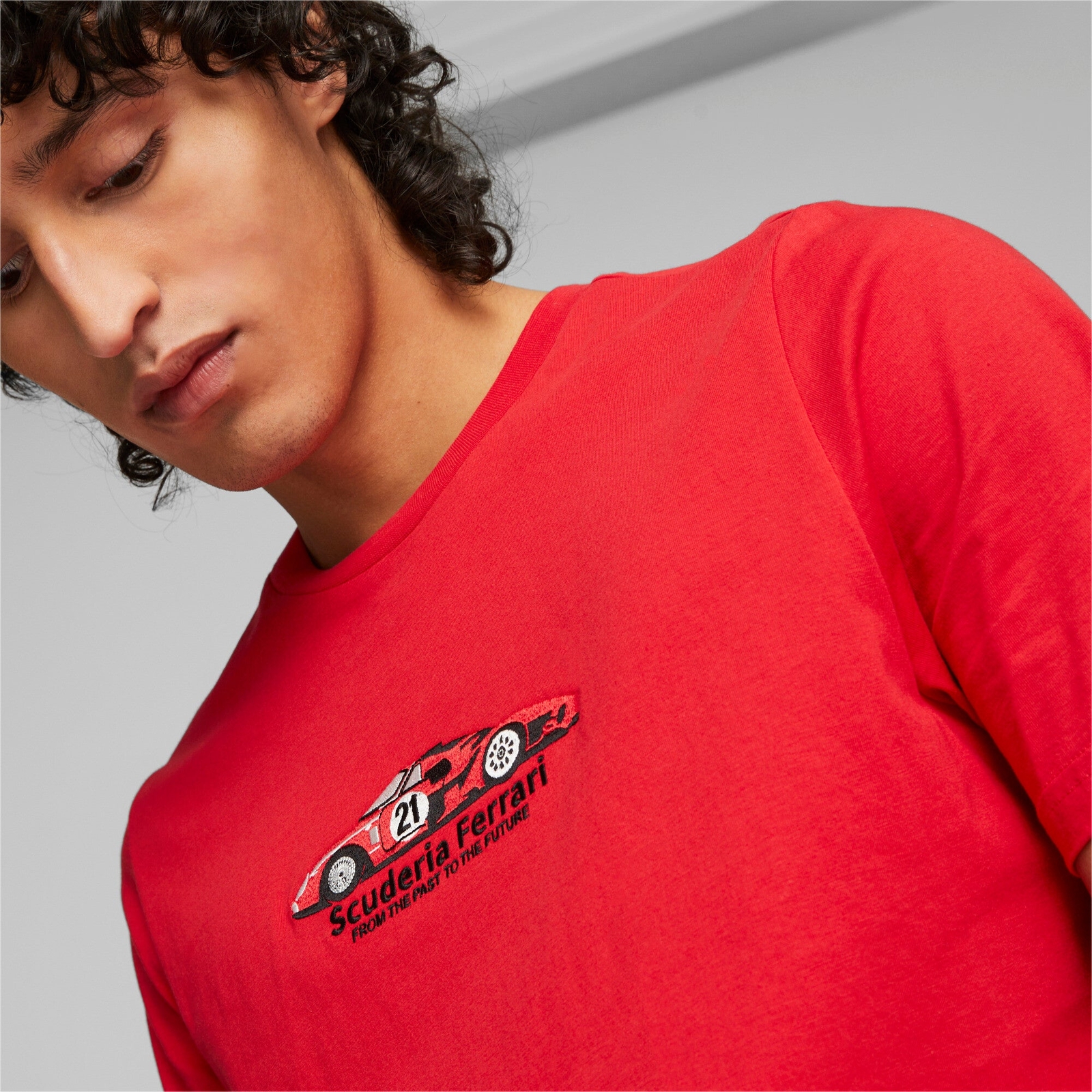 [620947-02] Mens PUMA FERRARI RACE GRAPHIC TEE 1 gallery