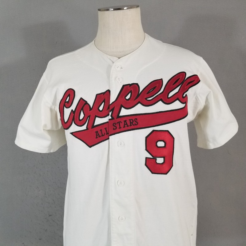Southland vintage Little League baseball jersey adult small white Coppell Texas gallery