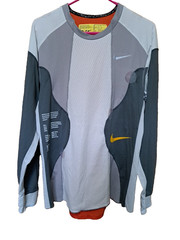 Nike Men’s Sport White/Grey/Red Long Sleeves Shirt CK4988 NEW XS