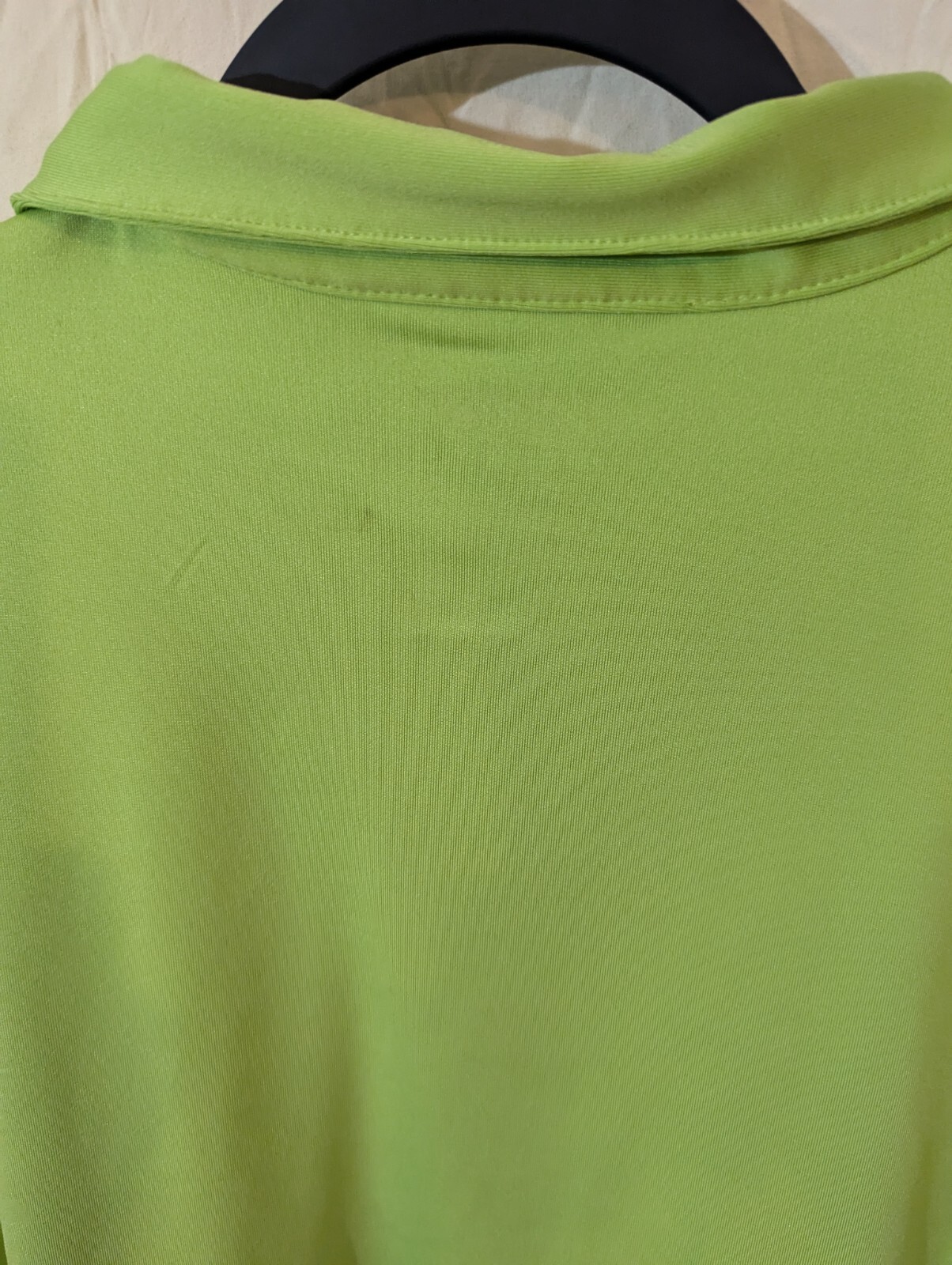 IZOD Perform X Cool FX Quarter Zip Long Sleeve Men's XL Lime Green Sport gallery