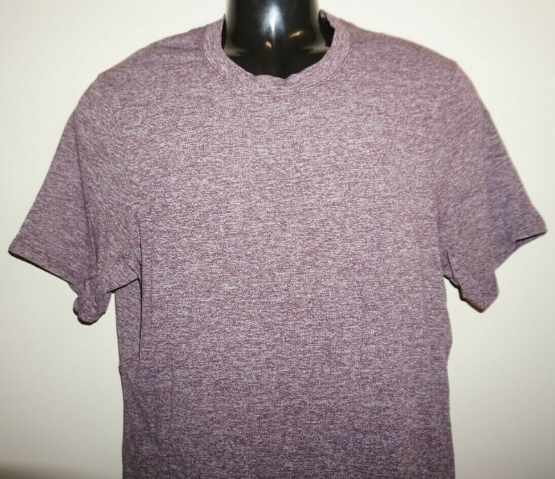 Men’s Lululemon DrySense Tech Athletic T-Shirt Size S Red/White Marled NICE 🔥 gallery