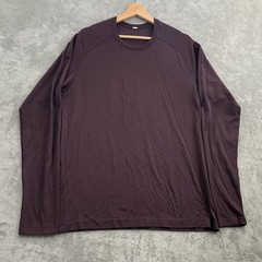 Lululemon Shirt Men L Metal Vent Tech Purple Performance Athleisure Workout Gym