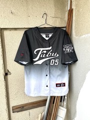 Vintage Y2K FUBU 05 Baseball Rap Hip Hop T-Shirt Jersey Size S/M