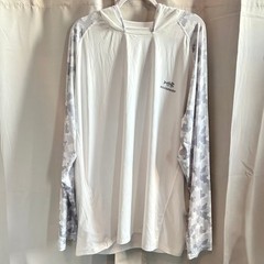 Bassdash Mens Fishing Hoodie 4XL UPF 50+ UV Protection Camo Sleeve Outdoor 20359