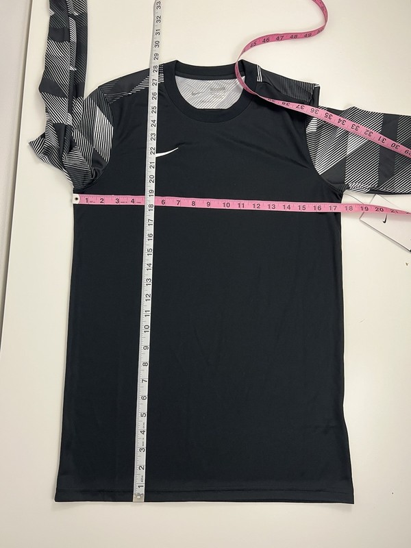 Nike Dri-FIT Park IV Goalkeeper Soccer Jersey Black Slim Mens S Small CJ6068-010 gallery