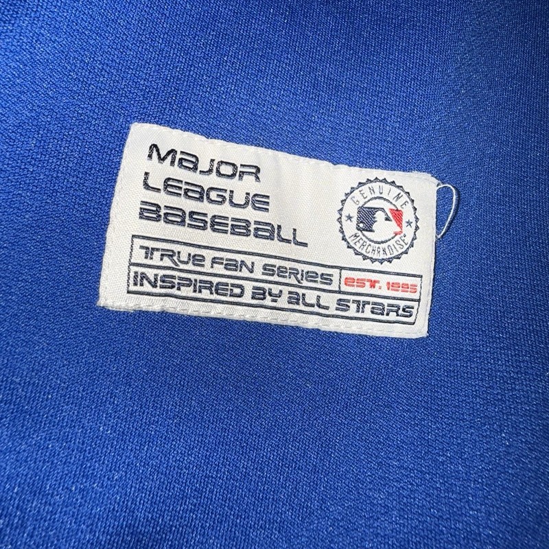 Kansas City Royals True Fan Baseball Jersey Blue Men's Size XL MLB VINTAGE LOOK gallery