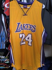 Kobe Bryant links marketing group home game give away x basketball jersey new