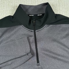 Nike Golf Dri-Fit Men’s Medium Gray Performance 1/4 Zip Pullover