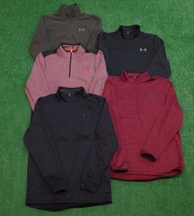 Lot Of 5 Under Armour 1/4 Zip ColdGear Pullover Long Sleeve Men’s Small