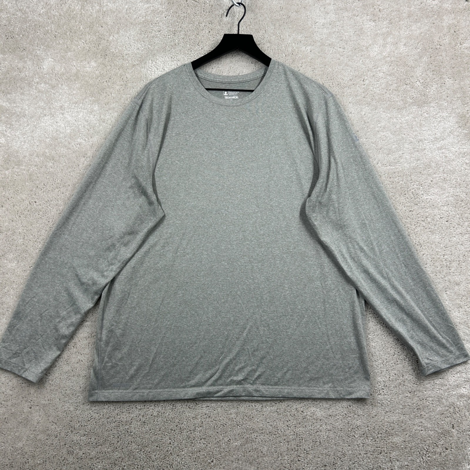 Eastern Mountain Sports Tech Wick T Shirt Mens Size Large Gray Long Sleeve gallery