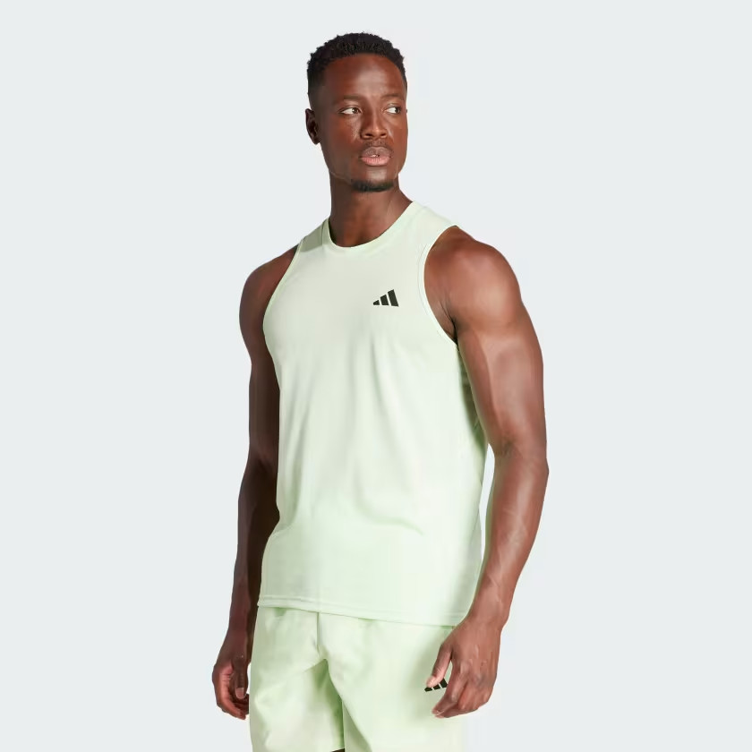 Adidas Green Train Essentials AeroReady Training Sleeveless T-shirt SZ: 3XLT NWT gallery