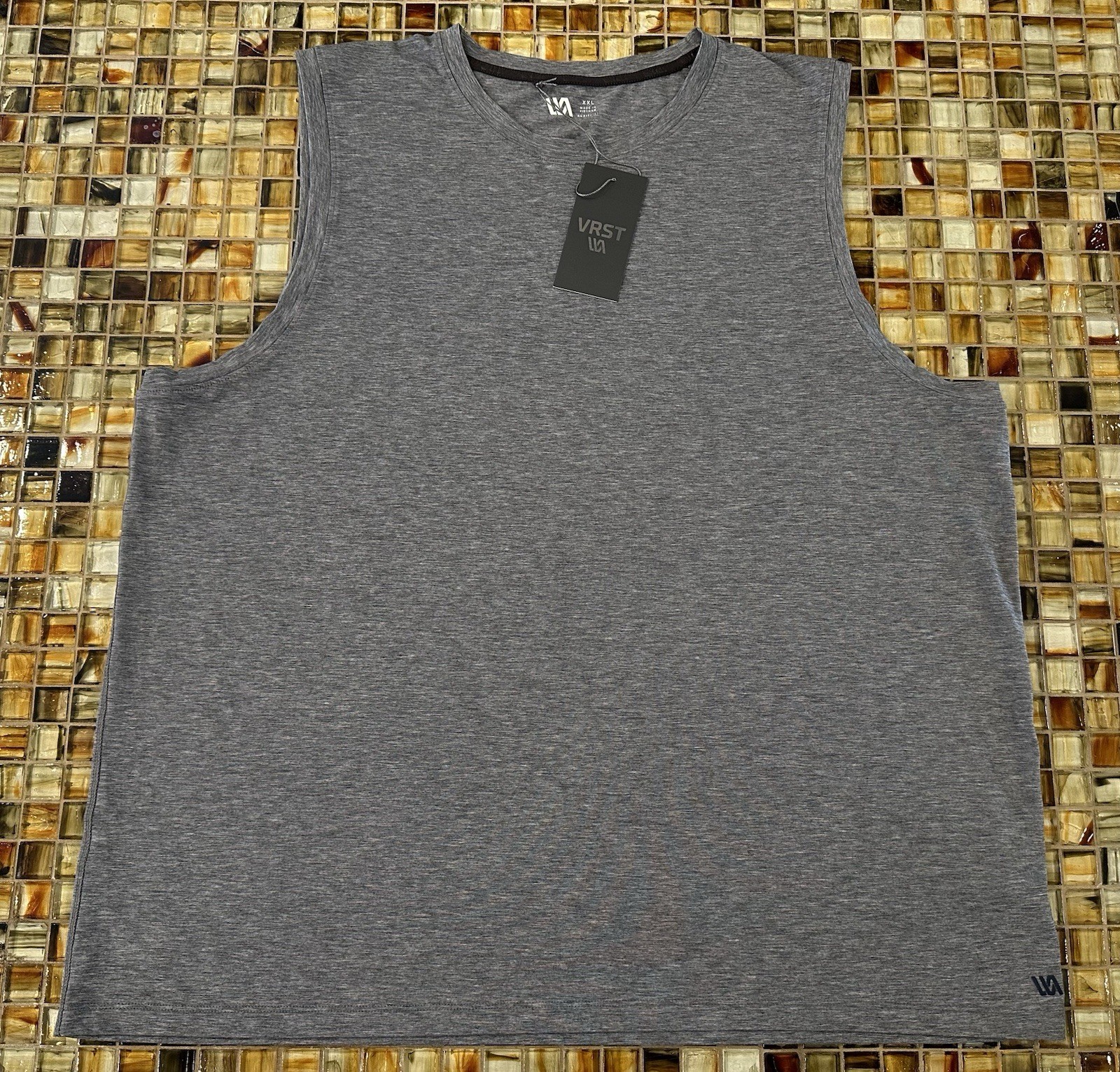 VRST Men's Icon Tank Top~XXL~Darker Ardosia Slate~Gray~NWT~$34~ UV Protection gallery