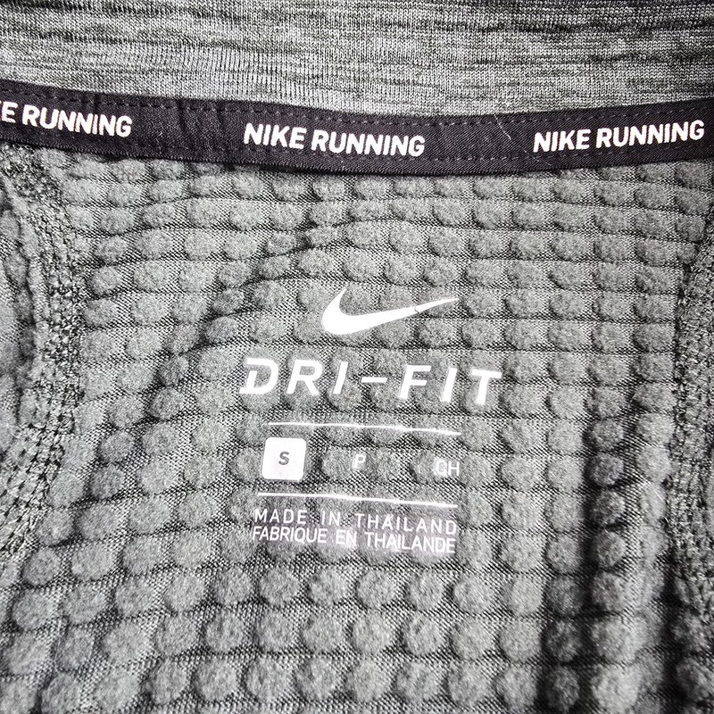 Nike Running 1/4 Zip Pullover Mens Small Green Element Therma Sphere Thumb Holes gallery