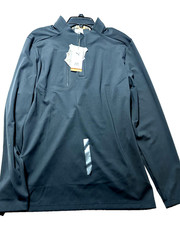 Puma X Realtree Men’s L 1/4 Zip Pullover Black & Camo NEW (G5)