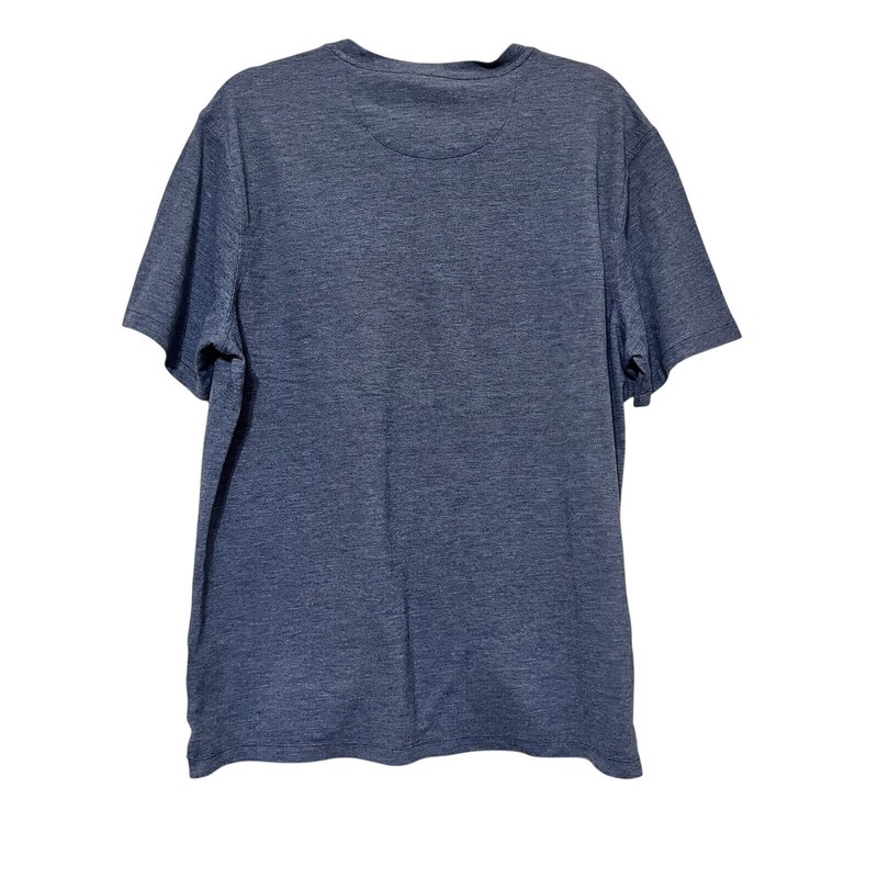 Fairlane Performance Pique Mens Blue Short Sleeve Shirt Size L gallery