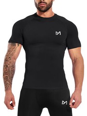 Men’s quick dry functional shirt short sleeve sports shirt running shirt & fitness pants