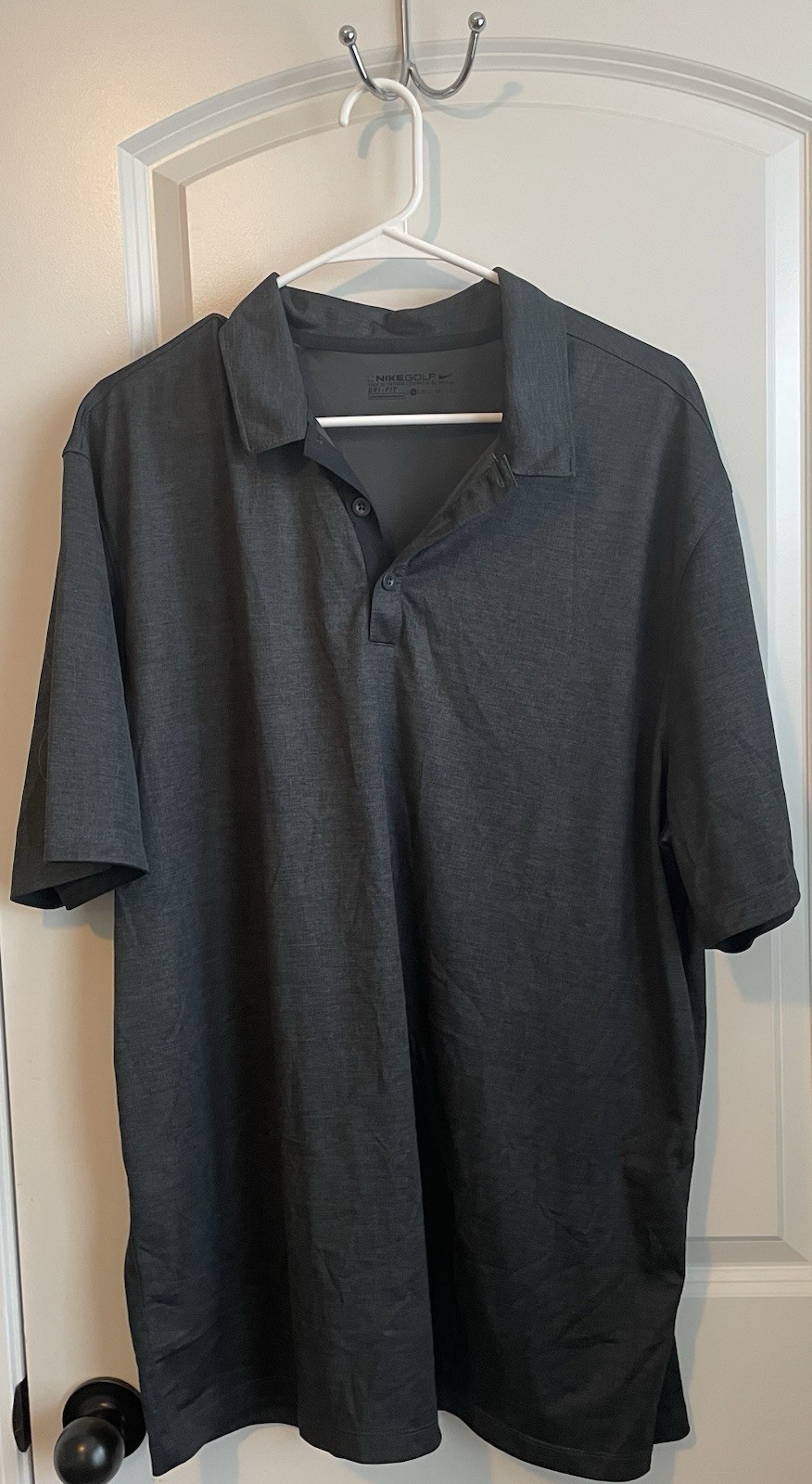 Nike golf Dri Fit dark grey Shirt gallery