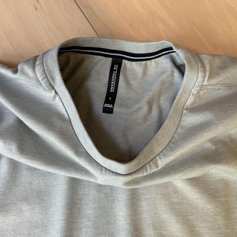 Ten Thousand The Durable Shirt Gray Short Sleeve Men’s Large gallery